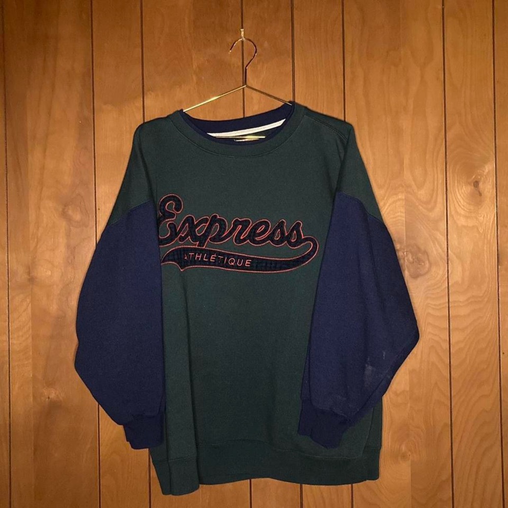 Vintage Express Athletique Embroidered crewneck
